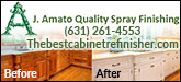 J Amato Quality Spray Finishing Sponsorship Banner