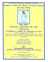 Mother's Group - resumes September 26th