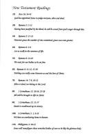 New Testament Readings 2023